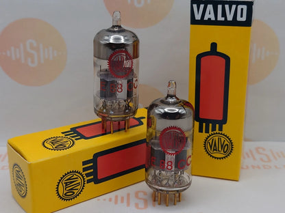 Valvo E88CC 6922 A型框架红色标签匹配对 - 汉堡 '66 7L3 