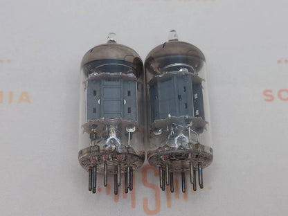 Philips ECC83 12AX7 Plaques courtes O-getter - Heerlen