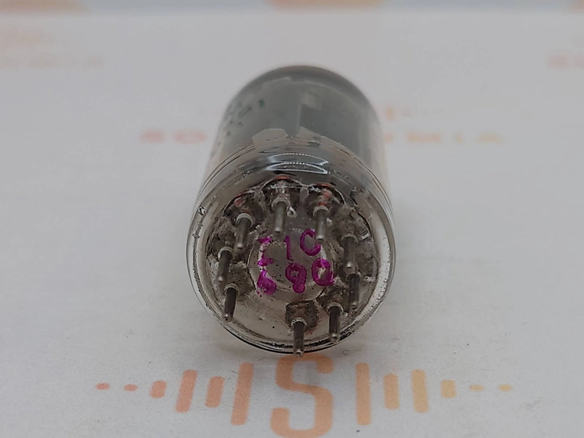 1 个飞利浦 6211 = ECC801S - 绿色 Valvo 标签 - 埃因霍温 '59 - 强劲