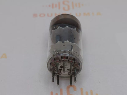 1x Siemens ECC81 12AT7 Square Getter - Munich Pre-1955 TkP - Valvo Label - NOS
