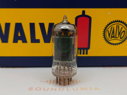 1x Philips 6211 = ECC801S - Grünes Valvo Etikett - Eindhoven '59 - Stark
