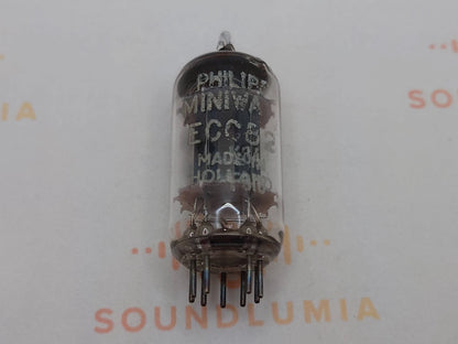 La Radiotechnique Philips France ECC82 12AU7 Long Plates - Surenese FR.
