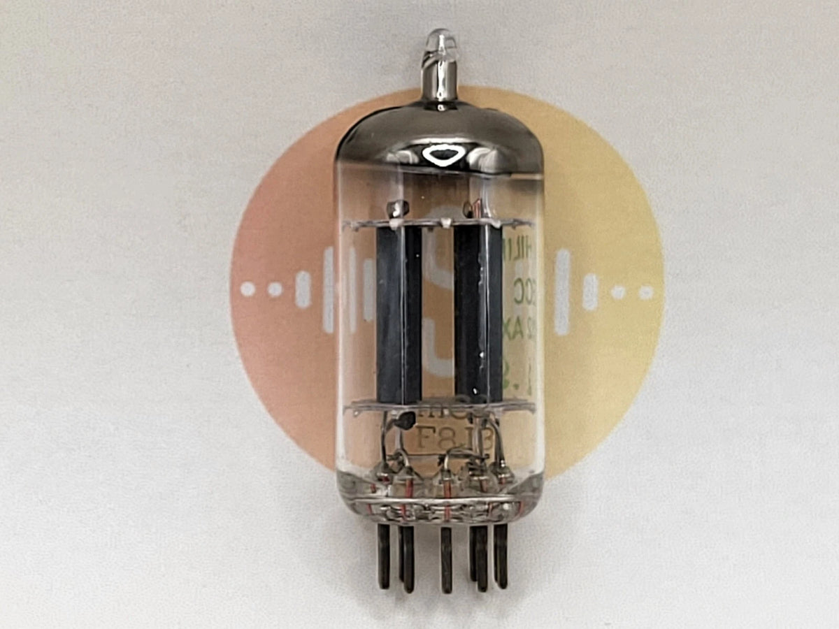 La Radiotechnique ECC83 O-getter - Suresnes, FR