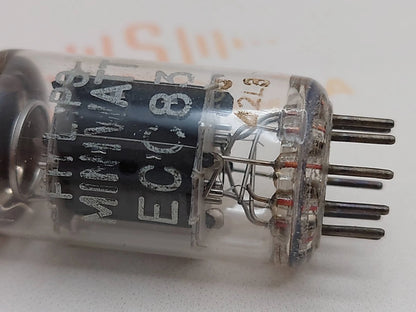 Philips ECC83 12AX7 Plaques courtes O-getter - Heerlen