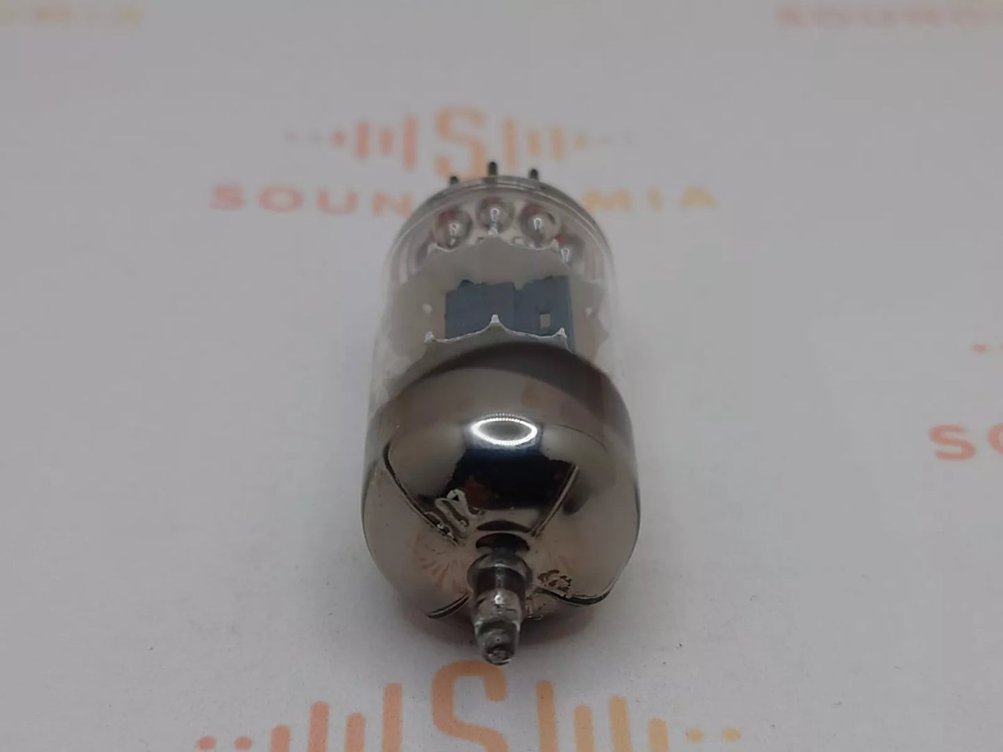 1x Siemens ECC81 12AT7 Square Getter - Munich Pre-1955 TkP - Valvo Label - NOS