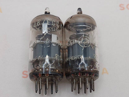 2x Amperex ECC88 6DJ6 HP Select O-Getter - Heerlen 1972 - Nahe NOS