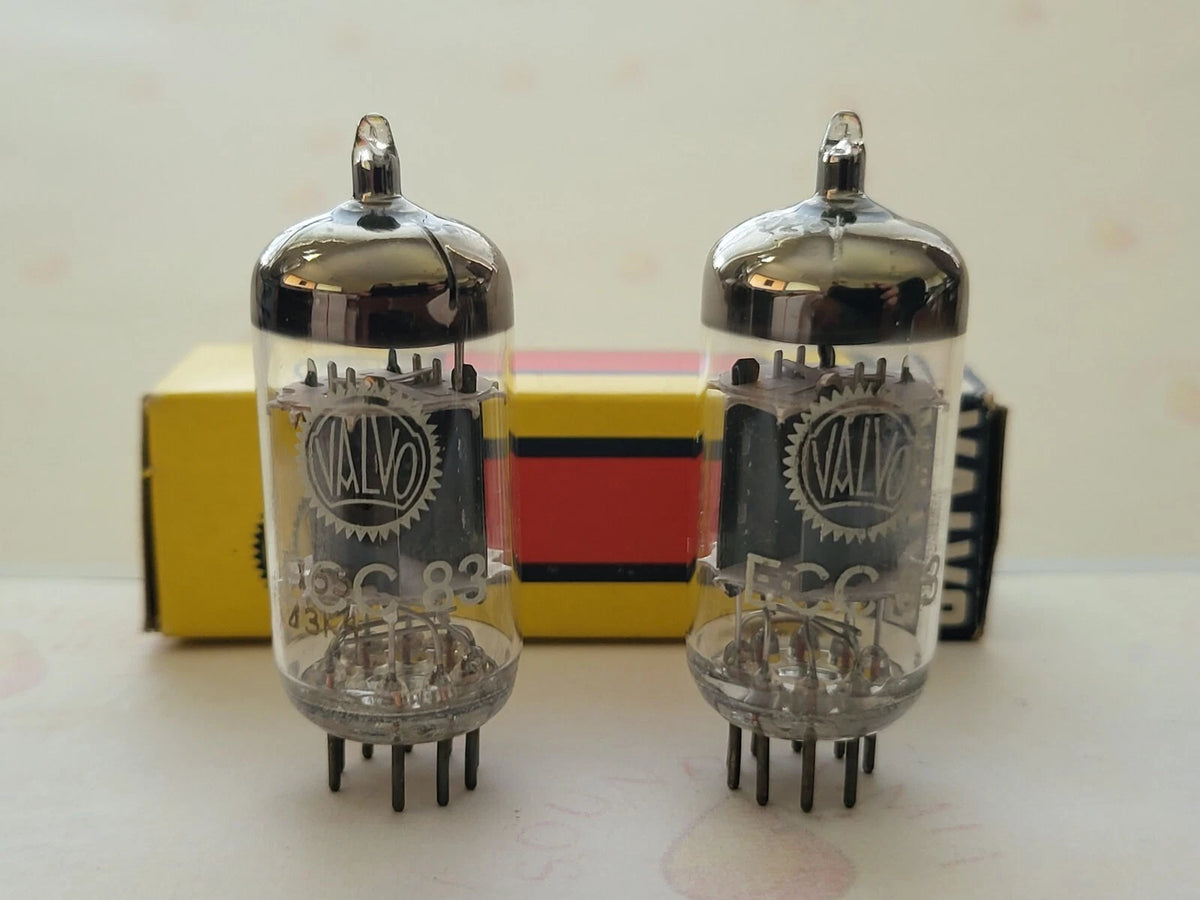Philips ECC83 12AX7 Piastre Corte O-getter - Heerlen