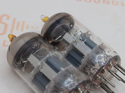 2x Amperex ECC88 6DJ6 O-Getter - HP Select - Heerlen 1965 - NOS