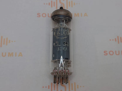 1个飞利浦EL84 6BQ5 O型吸气管，原装盒 - Valvo标签 - 维也纳，1967年 - 全新库存+