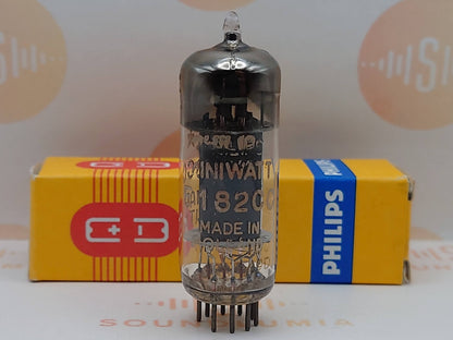 1x Philips E182CC D-Getter 4 Flügel Eingezogene Taille - Heerlen 1959 - NOS