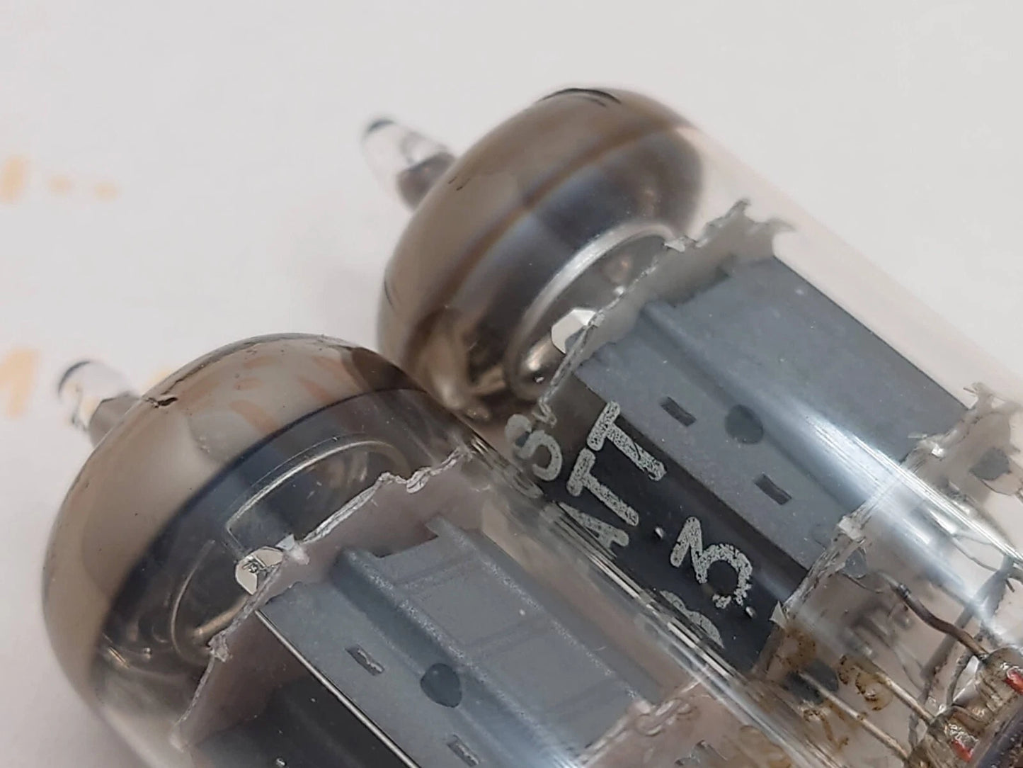 Philips ECC83 12AX7 Plaques courtes O-getter - Heerlen