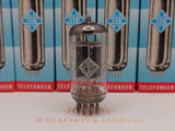 Telefunken ECC82 Ribbed Plates Diamond Bottom - Germany