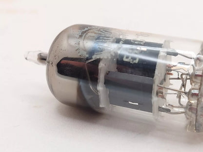 1x Siemens ECC81 12AT7 Square Getter - Munich Pre-1955 TkP - Valvo Label - NOS