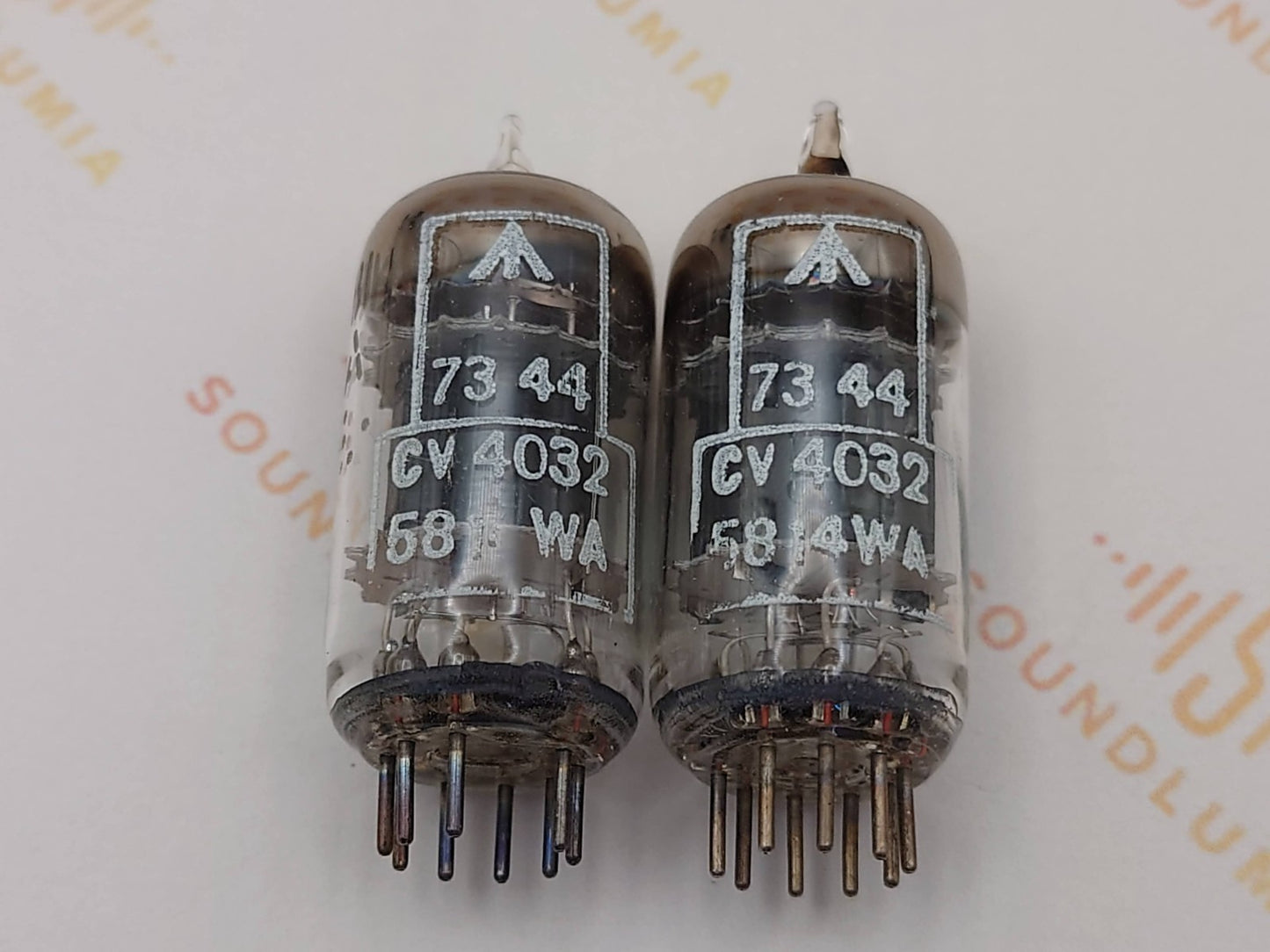 2x GE CV4032 5814WA Schwarze Platten O-getter - Gleicher Code - Hergestellt in USA - Stark