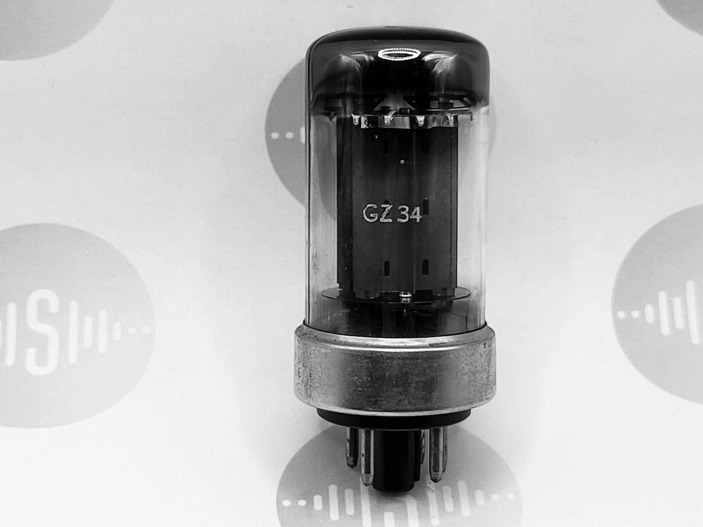 Philips GZ34 5AR4 Metal Base DD Getter - Eindhoven