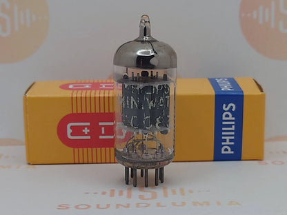 Philips ECC83 12AX7 Short Plates O-getter - Heerlen