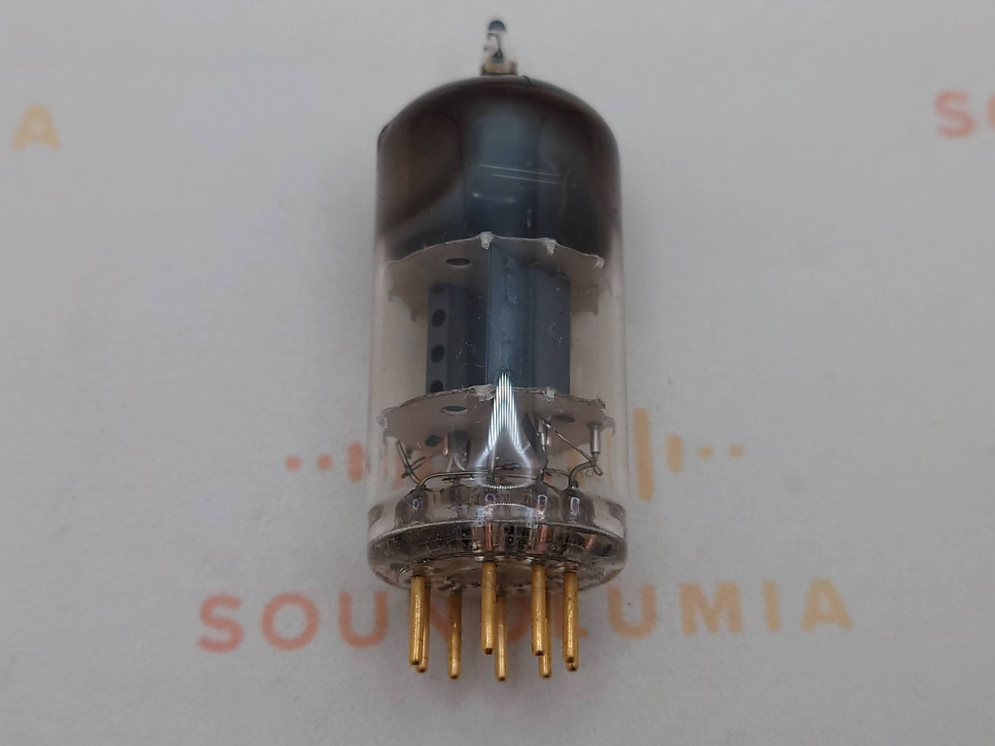 1x Mullard B309 Goldpins Quadratischer Getter - 1960 - Nahe NOS