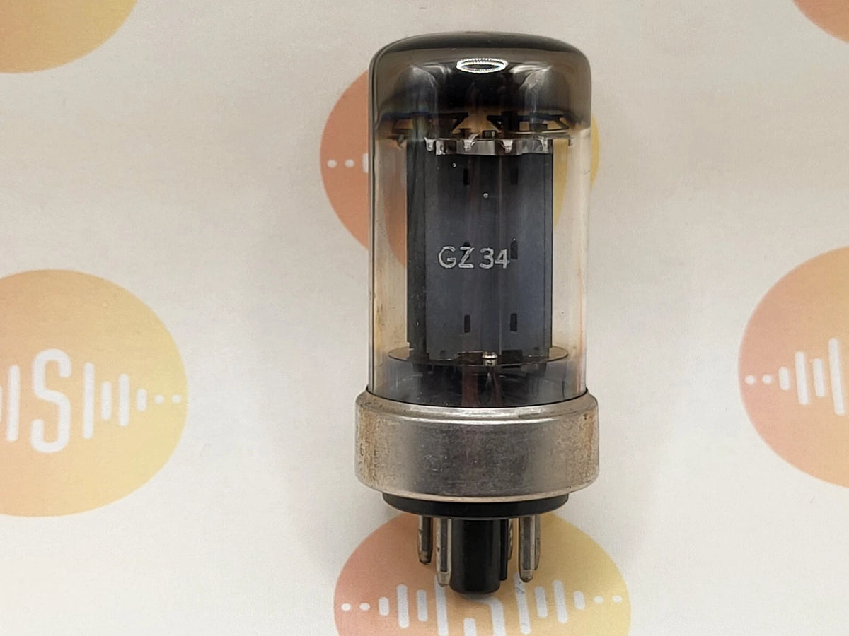 Philips GZ34 5AR4 vacuum tube with DD Getter and Metal Base, image 12