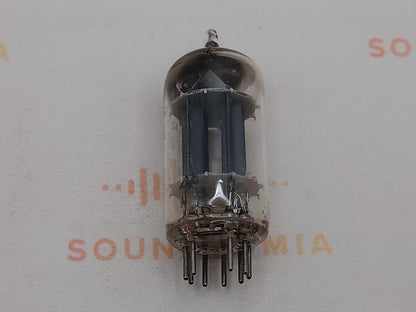 1x Amperex ECC82 Lange Platten Folie D-Getter - Heerlen 1956 - Fast NOS
