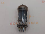 1x Sylvania 12AX7 ECC83 Piastre lunghe nere Getter quadrato - Quasi NOS