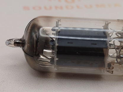 1x Amperex ECC82 Lange Platten Folie D-Getter - Heerlen 1956 - Fast NOS