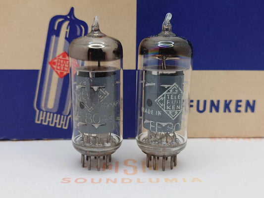 1x Telefunken EF804s ◇ unten - Berlin 1955 - NOS