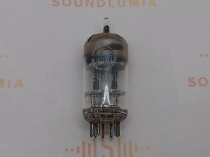 1x Siemens ECC81 12AT7 Square Getter - Munich Pre-1955 TkP - Valvo Label - NOS