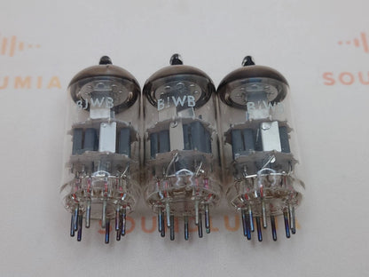 Valvo PCC88 7DJ8 Dimple Disc Getter Passendes Trio - Heerlen 1971 - Gleicher Code - NOS