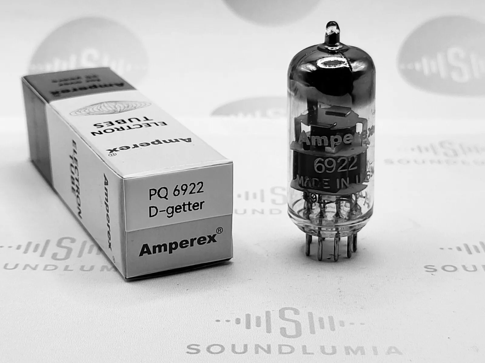 Amperex PQ 6922 = E88CC D-Getter Matched Pair - New York, USA '60