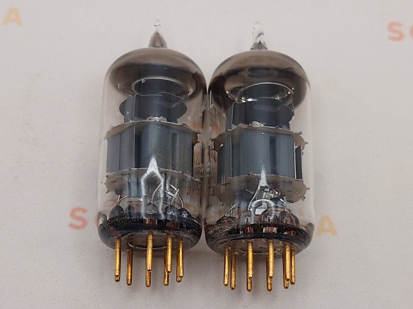 Lorenz E88CC 6922 Spezialröhre O-Getter Passendes Paar - Gleicher Code - NOS