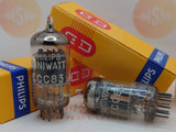 Philips ECC83 12AX7 Piastre Corte O-getter - Heerlen