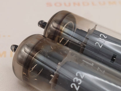 2x SEL Lorenz EL84 6BQ5 O-Getter - Nahezu NOS