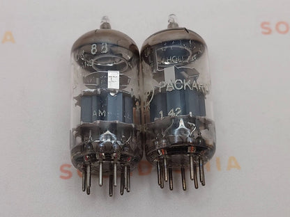Amperex ECC88 6DJ6 HP Select O-Getter Passendes Paar - Heerlen, NL '71/72 - Stark