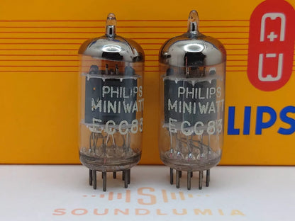 Philips ECC83 12AX7 Short Plates O-getter - Heerlen