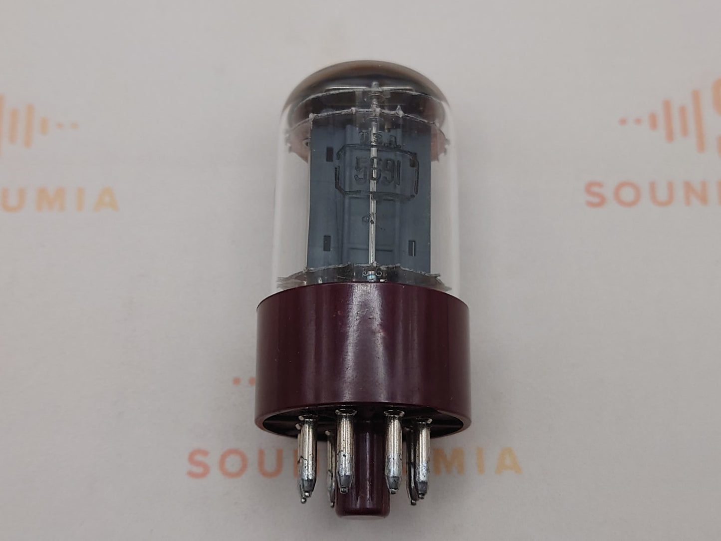 1x RCA 5691 6SL7 Braune Basis - Hergestellt in USA - Stark
