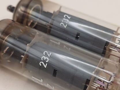 2x SEL Lorenz EL84 6BQ5 O-Getter - Nahezu NOS