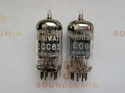 Philips ECC83 12AX7 Short Plates O-getter - Heerlen