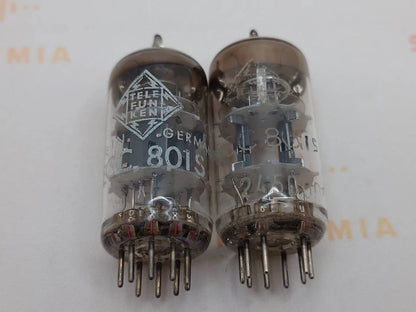 Telefunken ECC801S E81CC 6201 Triple-Mica ◇ Bottom - Germany