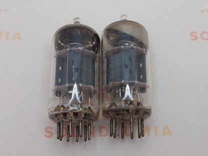 Valvo Hamburg ECC82 Short Plates 30° O-Getter