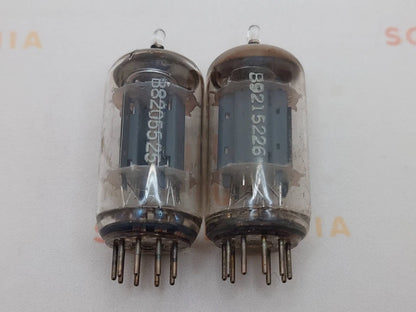 Telefunken ECC82 12AU7 Glatte Platten