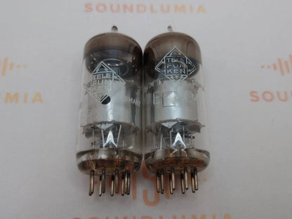 Telefunken EF804 Plaques Argentées O-getter Diamant Fond - Ulm