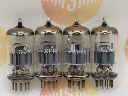 4x Telefunken ECC88 6DJ8 Bottom Original Box - Valvo Lab. Berlin '60s Same Code NIB
