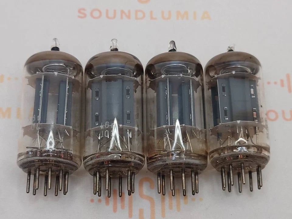 Telefunken ECC82 Piastre Righe ◇ (Edizione Siemens Hall 6)