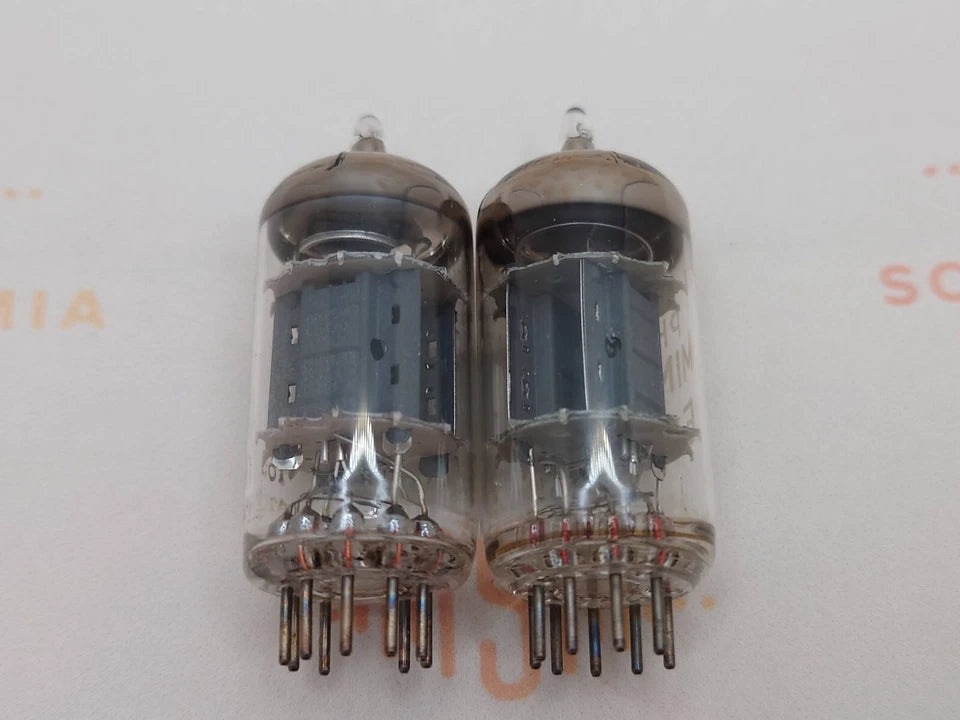Philips ECC83 12AX7 Short Plates O-getter - Heerlen