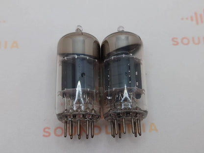 Valvo Hamburg ECC82 Short Plates 30° O-Getter