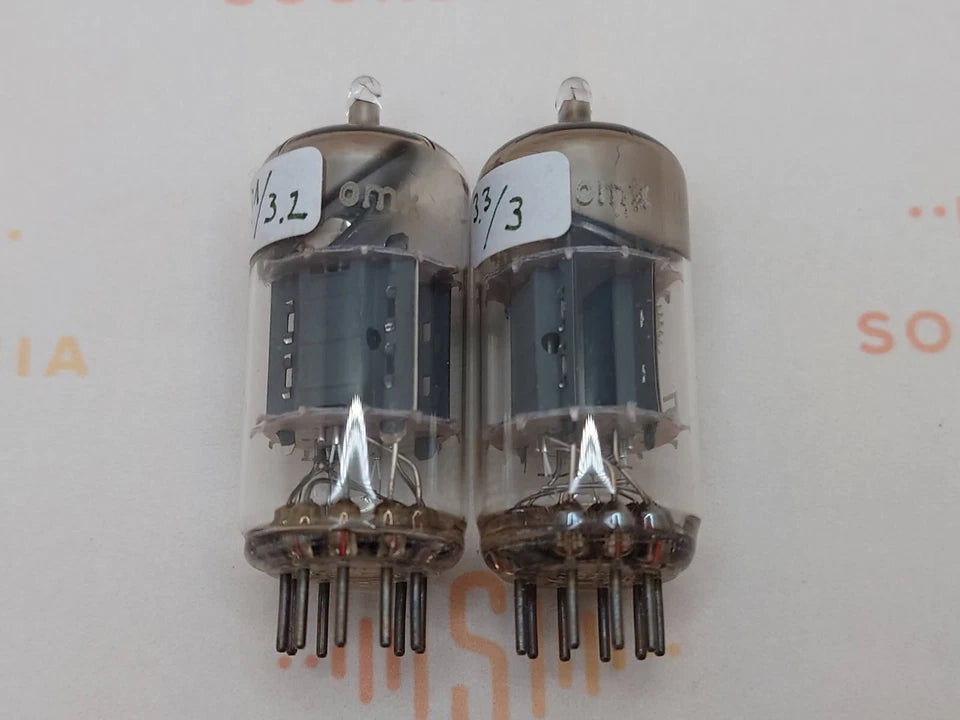 Valvo ECC83 12AX7 Short Plates Angled Getter