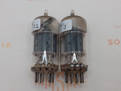 Valvo ECC83 12AX7 Short Plates Angled Getter