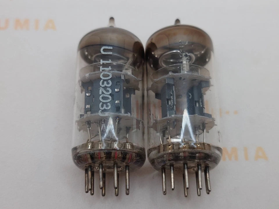 Telefunken ECC801S E81CC 6201 Triple-Mica ◇ Bottom - Germany