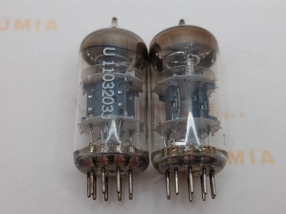 Telefunken ECC801S E81CC 6201 Triple-Mica ◇ Bottom - Germany