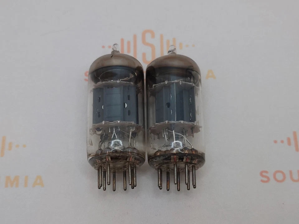 Philips ECC83 12AX7 Piastre Corte O-getter - Heerlen